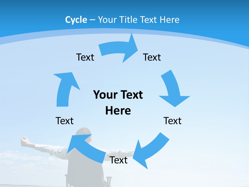 Landscape Contemplation Rural PowerPoint Template