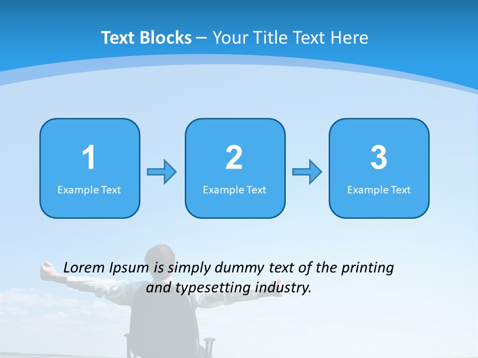 Landscape Contemplation Rural PowerPoint Template