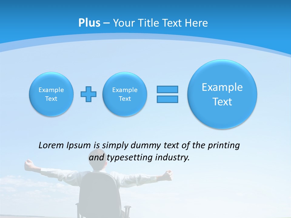 Landscape Contemplation Rural PowerPoint Template