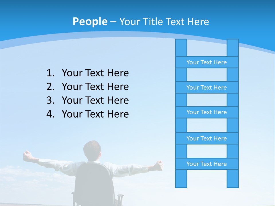 Landscape Contemplation Rural PowerPoint Template