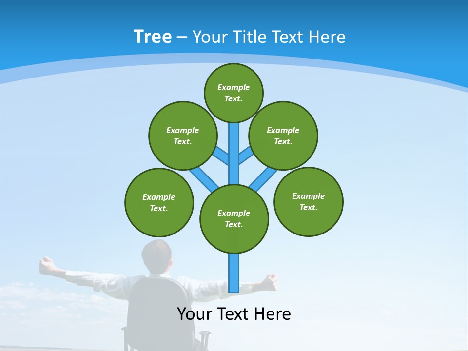Landscape Contemplation Rural PowerPoint Template