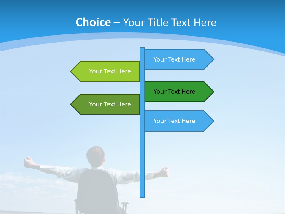 Landscape Contemplation Rural PowerPoint Template