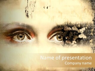 Art Retro Grunge PowerPoint Template