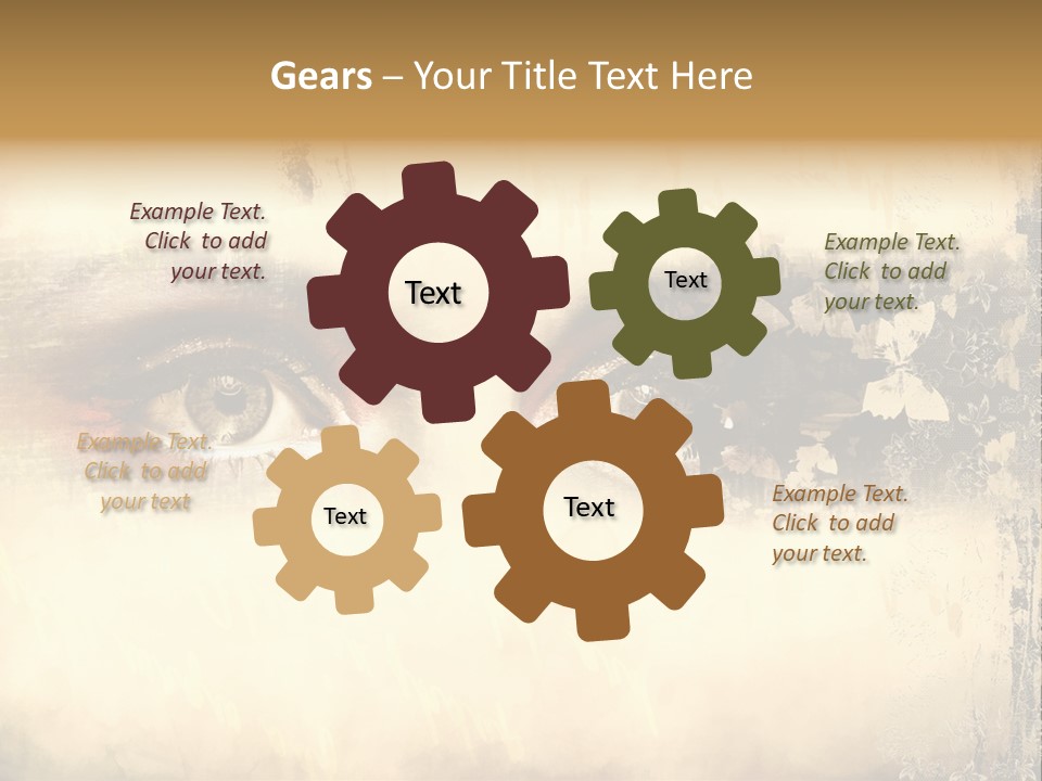 Art Retro Grunge PowerPoint Template