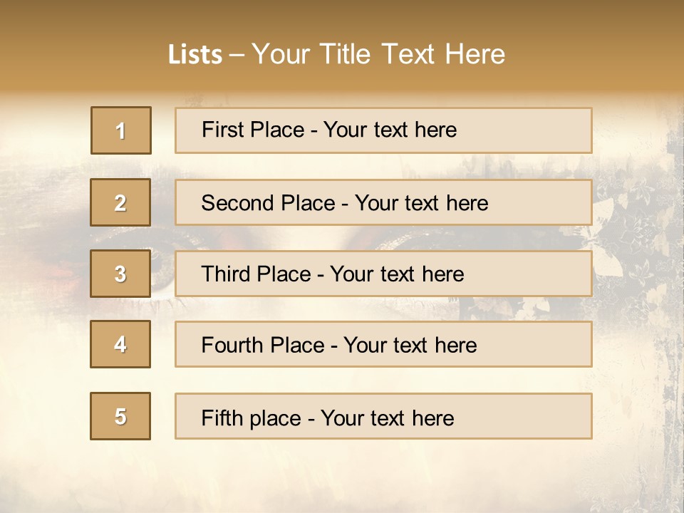 Art Retro Grunge PowerPoint Template