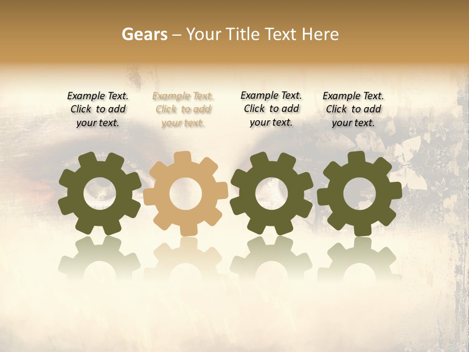 Art Retro Grunge PowerPoint Template