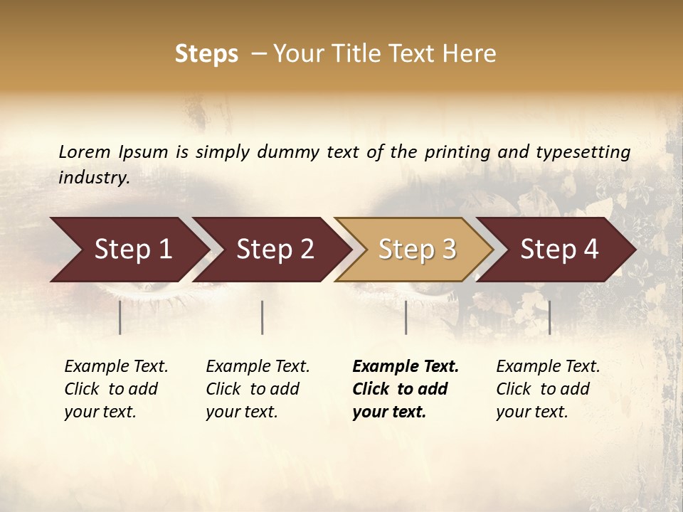 Art Retro Grunge PowerPoint Template