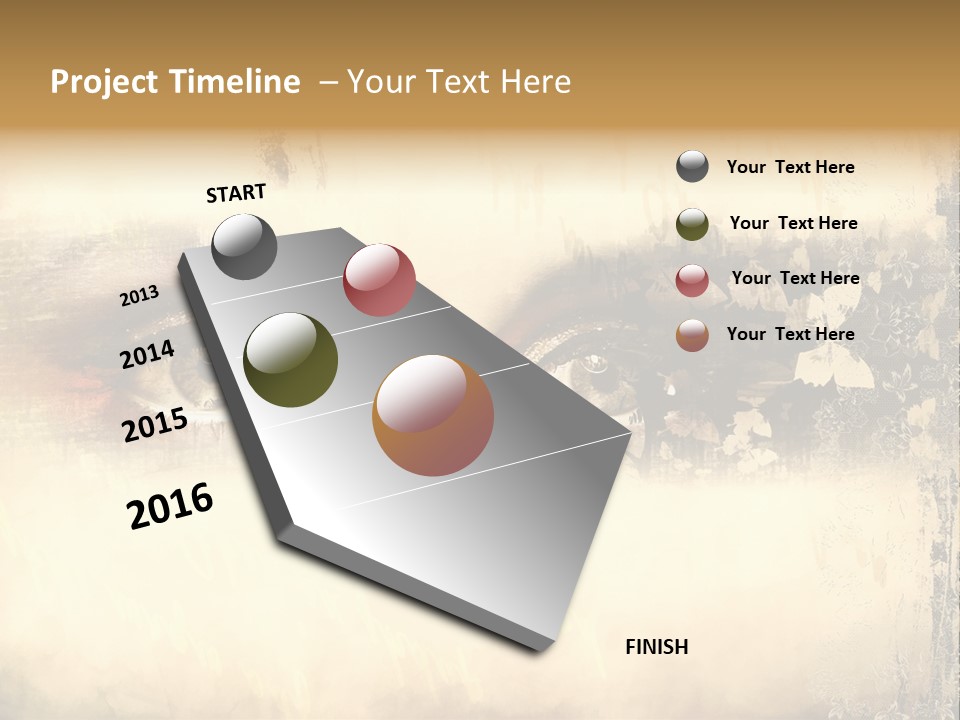 Art Retro Grunge PowerPoint Template