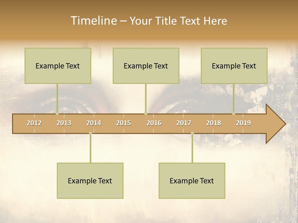 Art Retro Grunge PowerPoint Template
