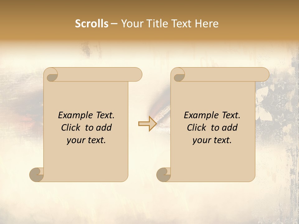 Art Retro Grunge PowerPoint Template