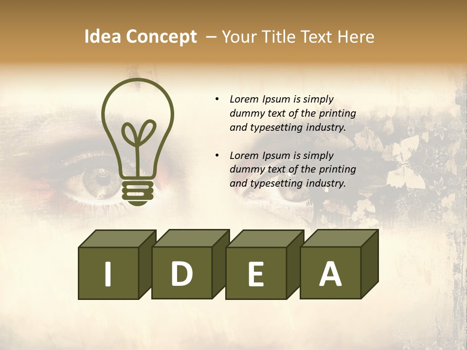 Art Retro Grunge PowerPoint Template