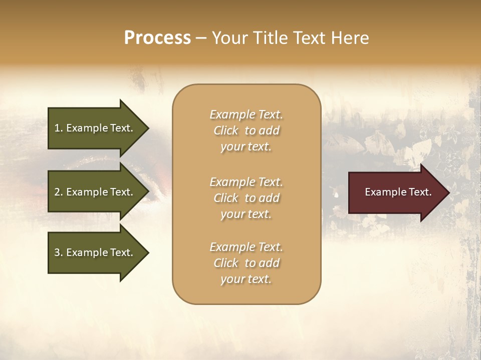 Art Retro Grunge PowerPoint Template