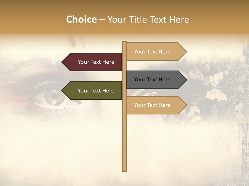 Art Retro Grunge PowerPoint Template