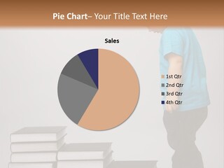 Male Profile Tower PowerPoint Template