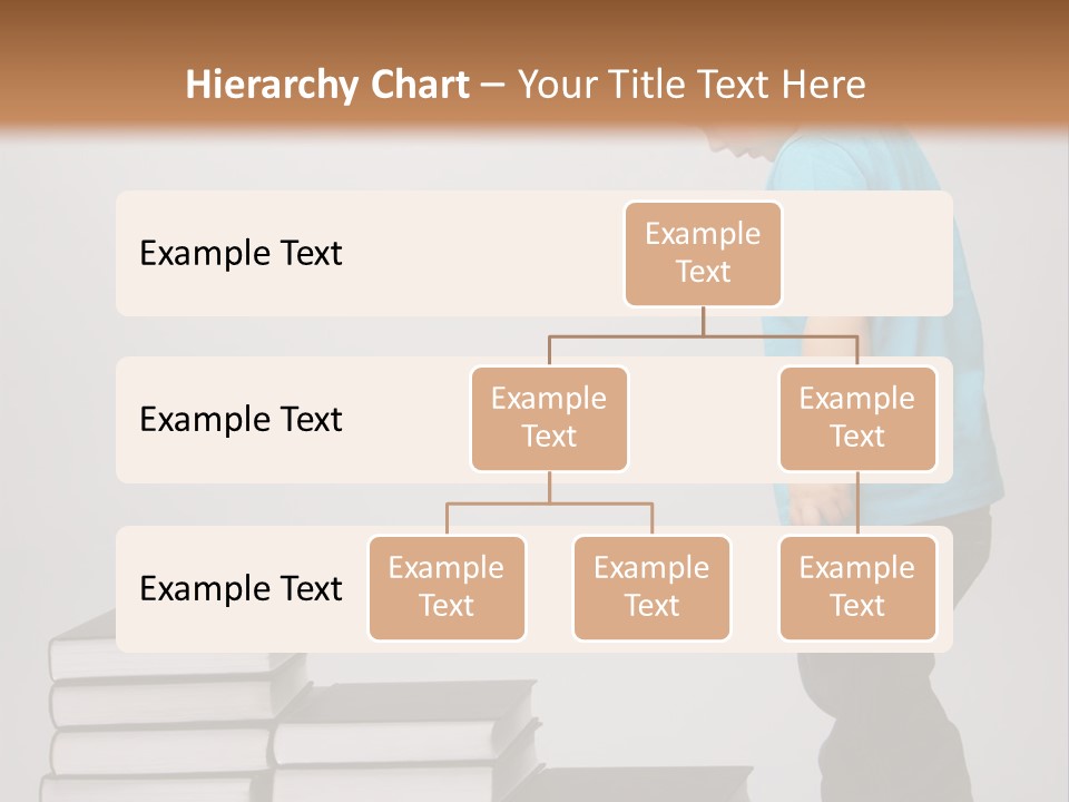 Male Profile Tower PowerPoint Template