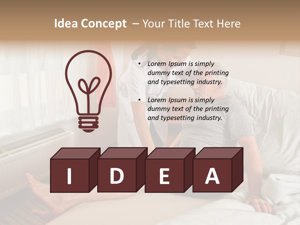 Sister Retirement Unit PowerPoint Template