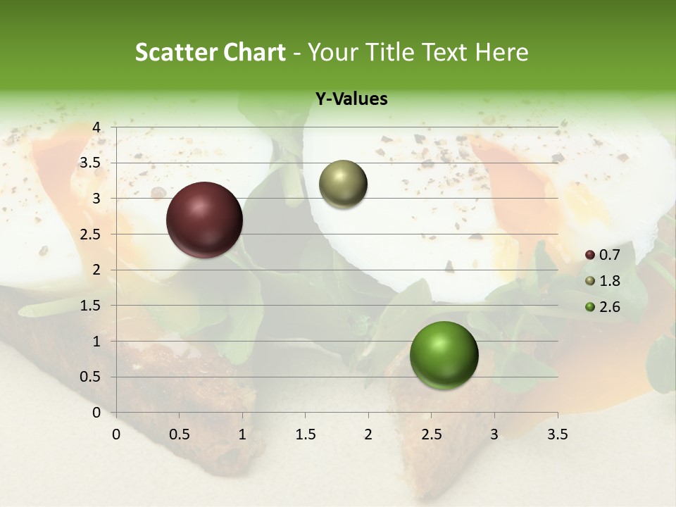 Two Poached Wholemeal PowerPoint Template
