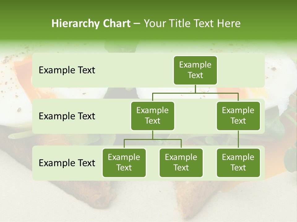 Two Poached Wholemeal PowerPoint Template