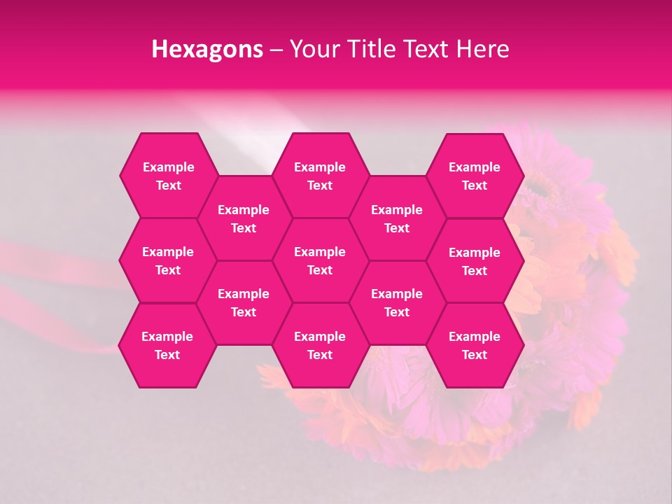 Marriage Bridal Purple PowerPoint Template