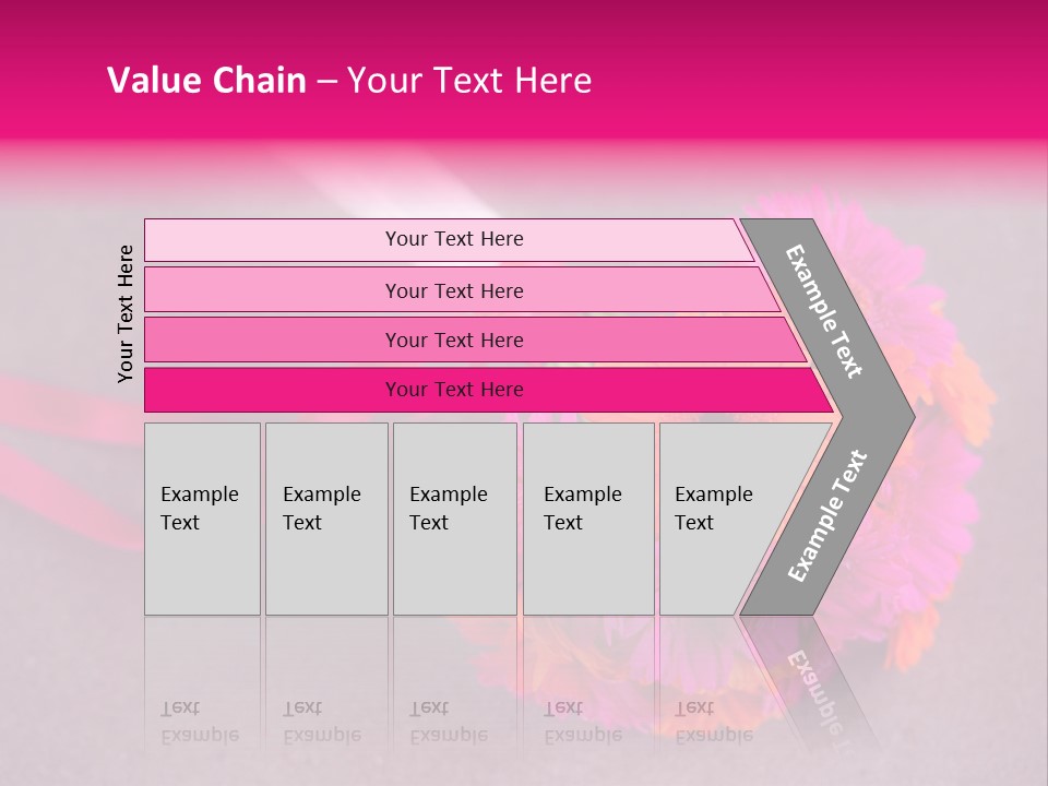 Marriage Bridal Purple PowerPoint Template