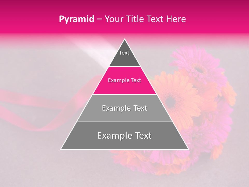 Marriage Bridal Purple PowerPoint Template