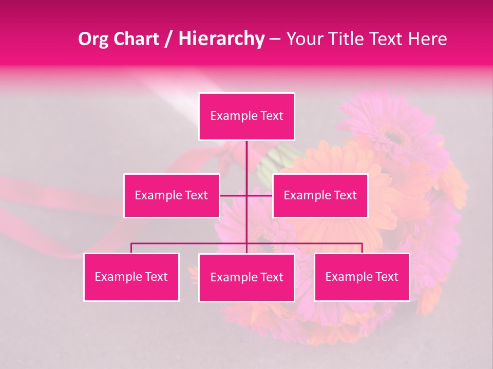 Marriage Bridal Purple PowerPoint Template