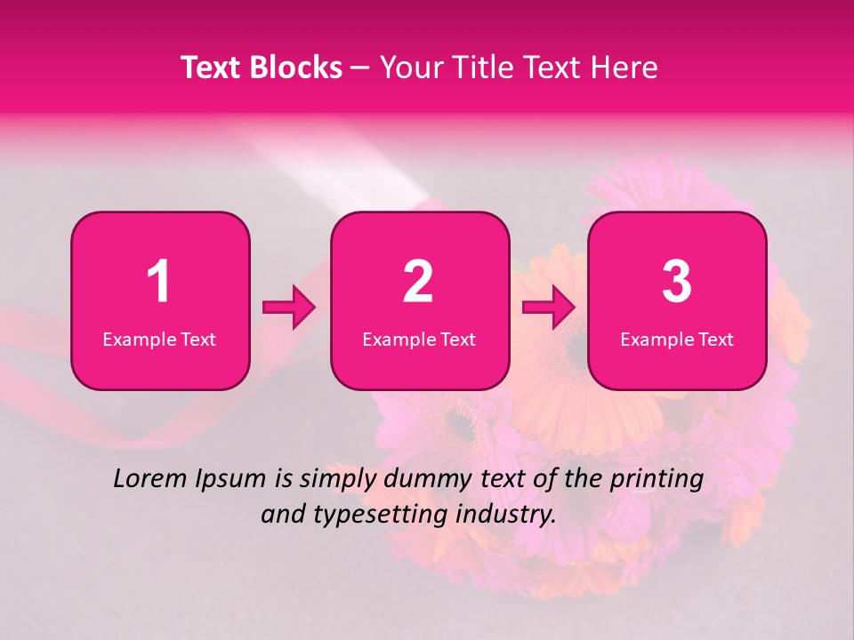 Marriage Bridal Purple PowerPoint Template