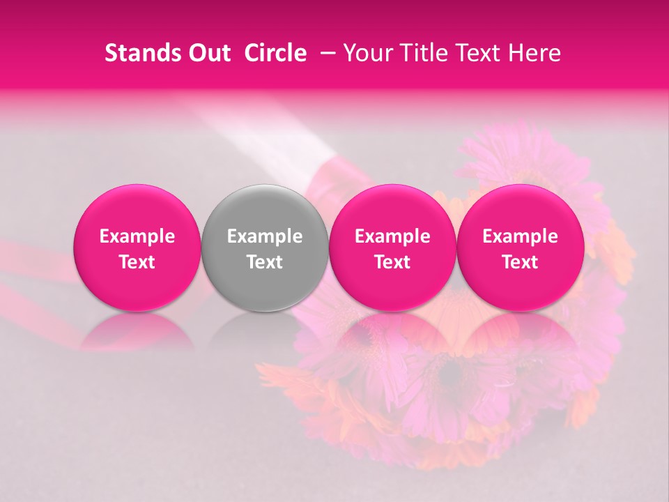 Marriage Bridal Purple PowerPoint Template