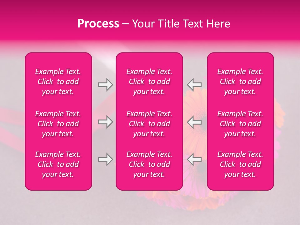 Marriage Bridal Purple PowerPoint Template