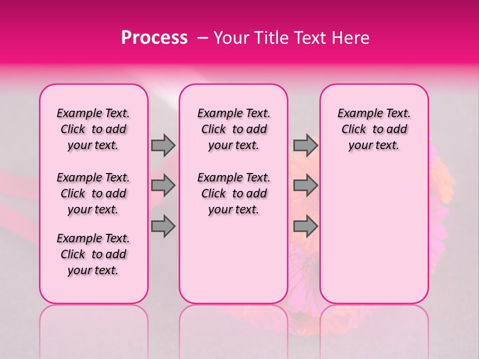 Marriage Bridal Purple PowerPoint Template