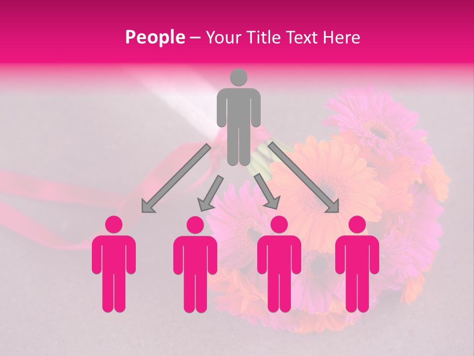 Marriage Bridal Purple PowerPoint Template