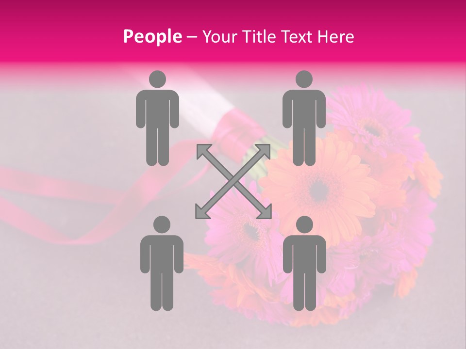 Marriage Bridal Purple PowerPoint Template