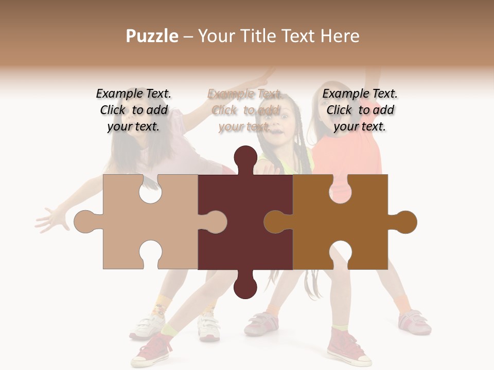 Caucasian Sporty School PowerPoint Template