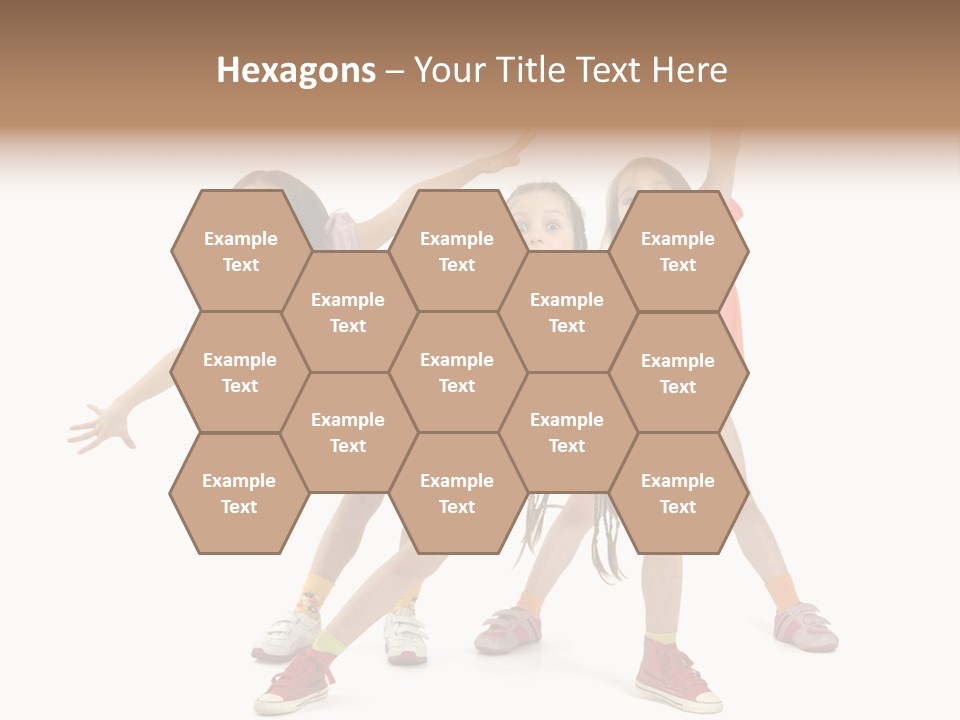 Caucasian Sporty School PowerPoint Template