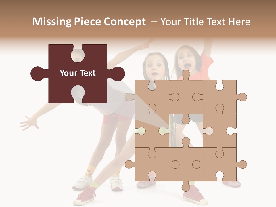 Caucasian Sporty School PowerPoint Template