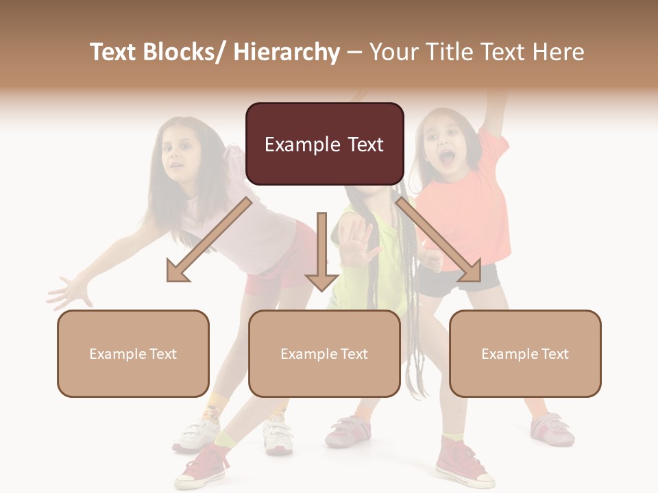 Caucasian Sporty School PowerPoint Template