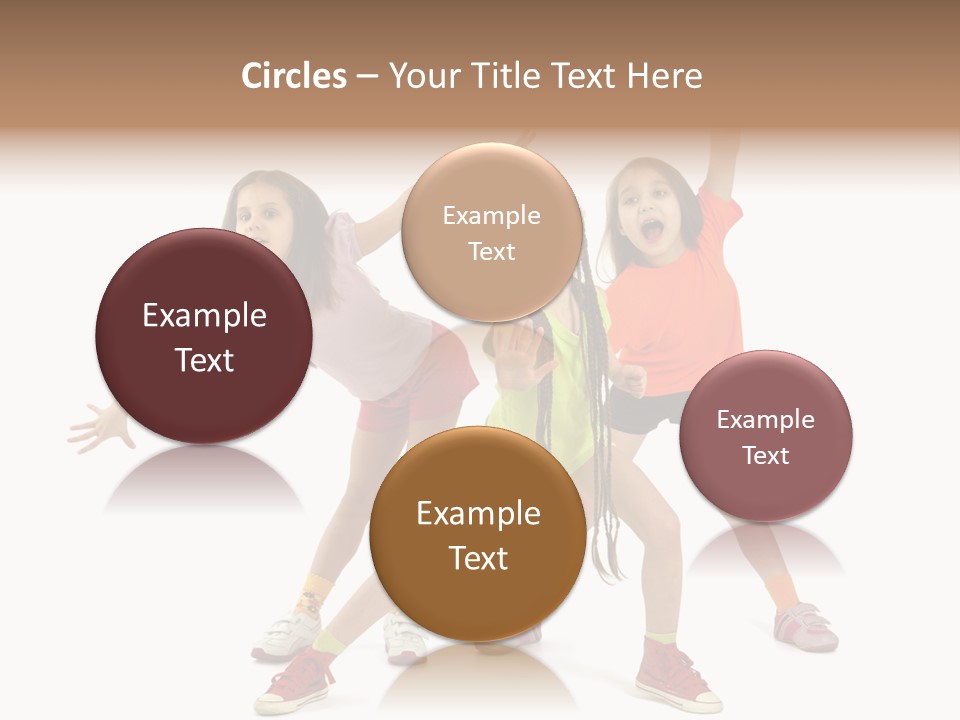 Caucasian Sporty School PowerPoint Template