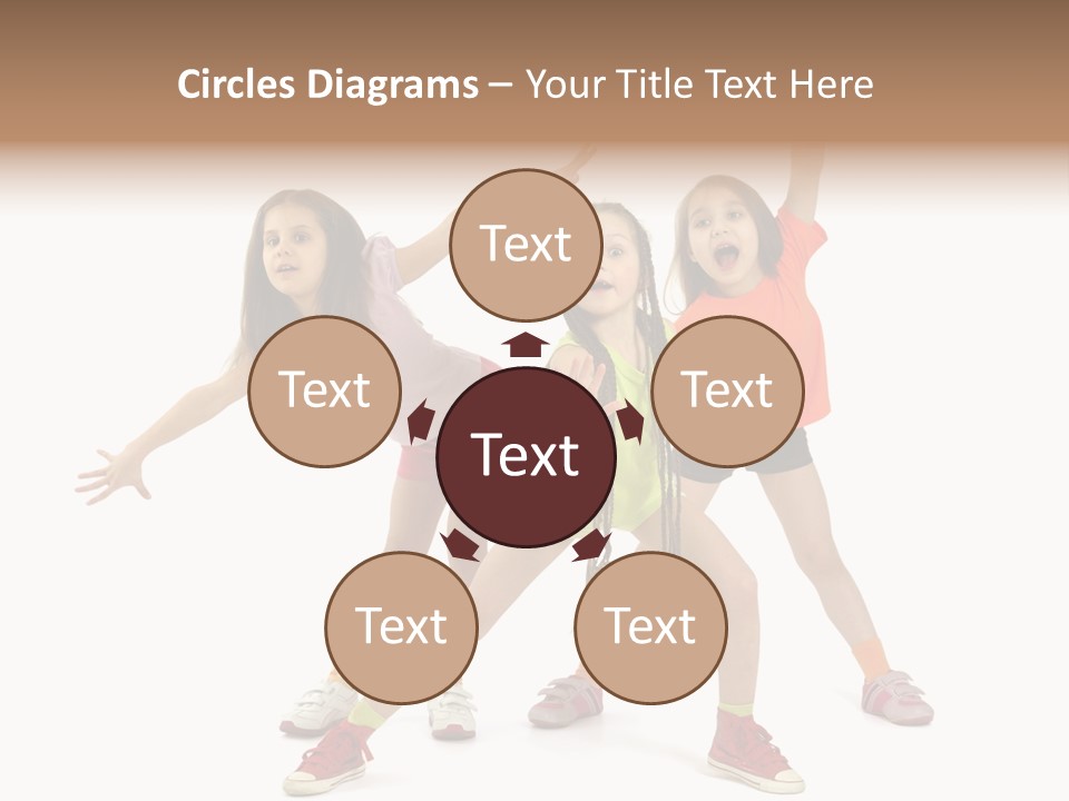 Caucasian Sporty School PowerPoint Template