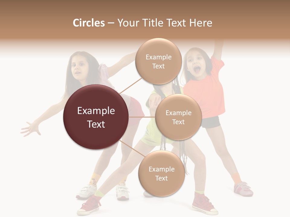 Caucasian Sporty School PowerPoint Template