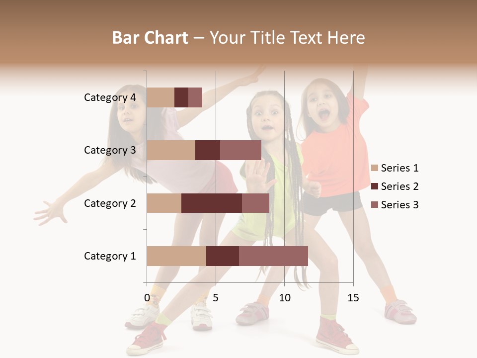 Caucasian Sporty School PowerPoint Template