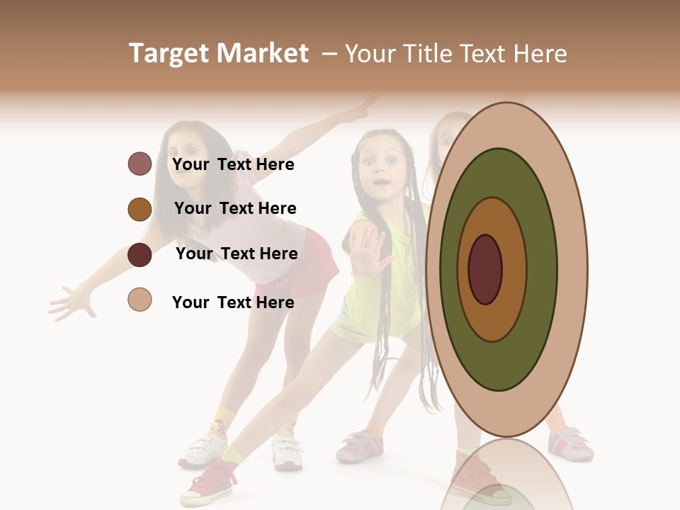 Caucasian Sporty School PowerPoint Template