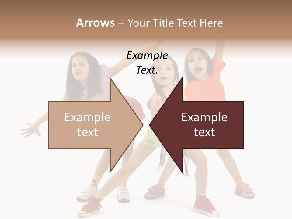 Caucasian Sporty School PowerPoint Template