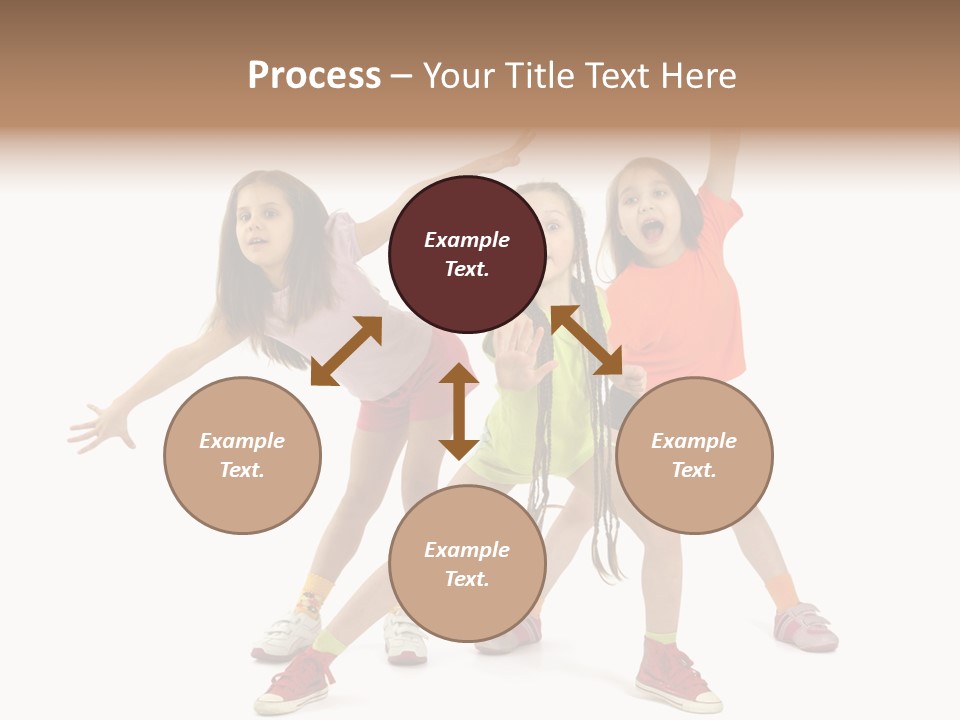 Caucasian Sporty School PowerPoint Template