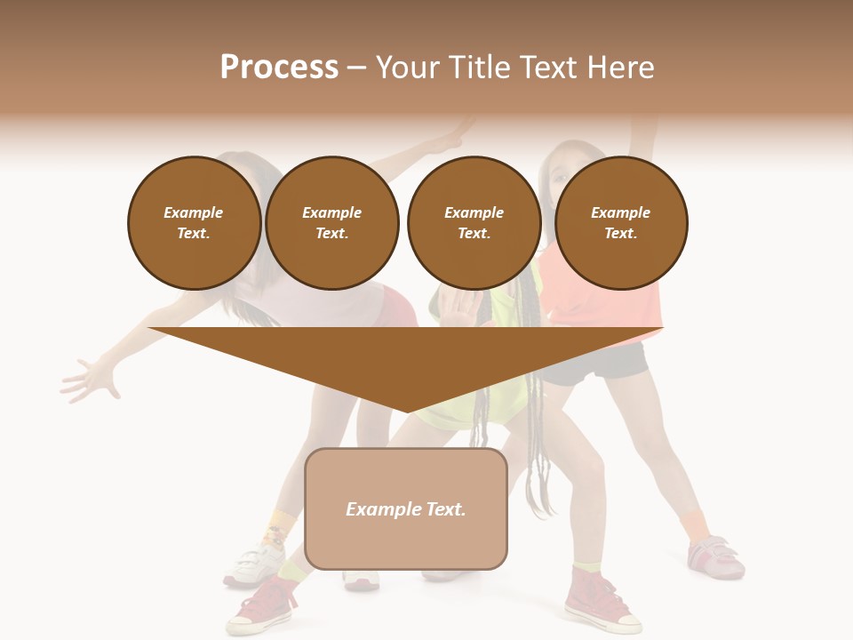 Caucasian Sporty School PowerPoint Template