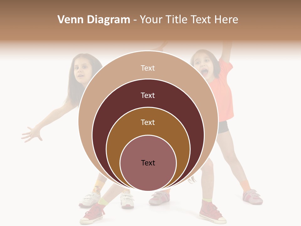 Caucasian Sporty School PowerPoint Template