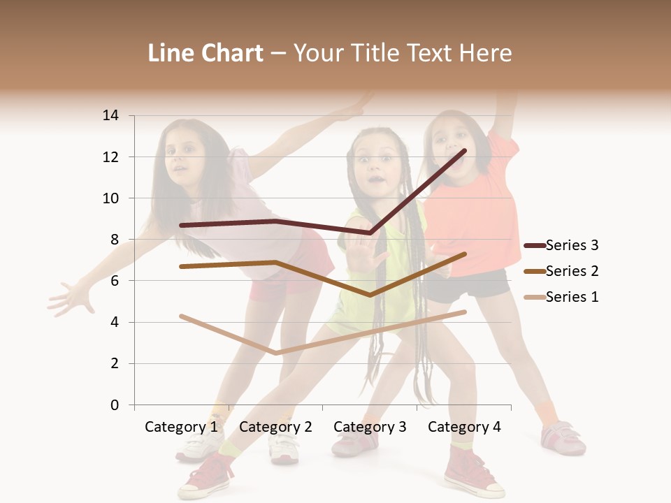 Caucasian Sporty School PowerPoint Template