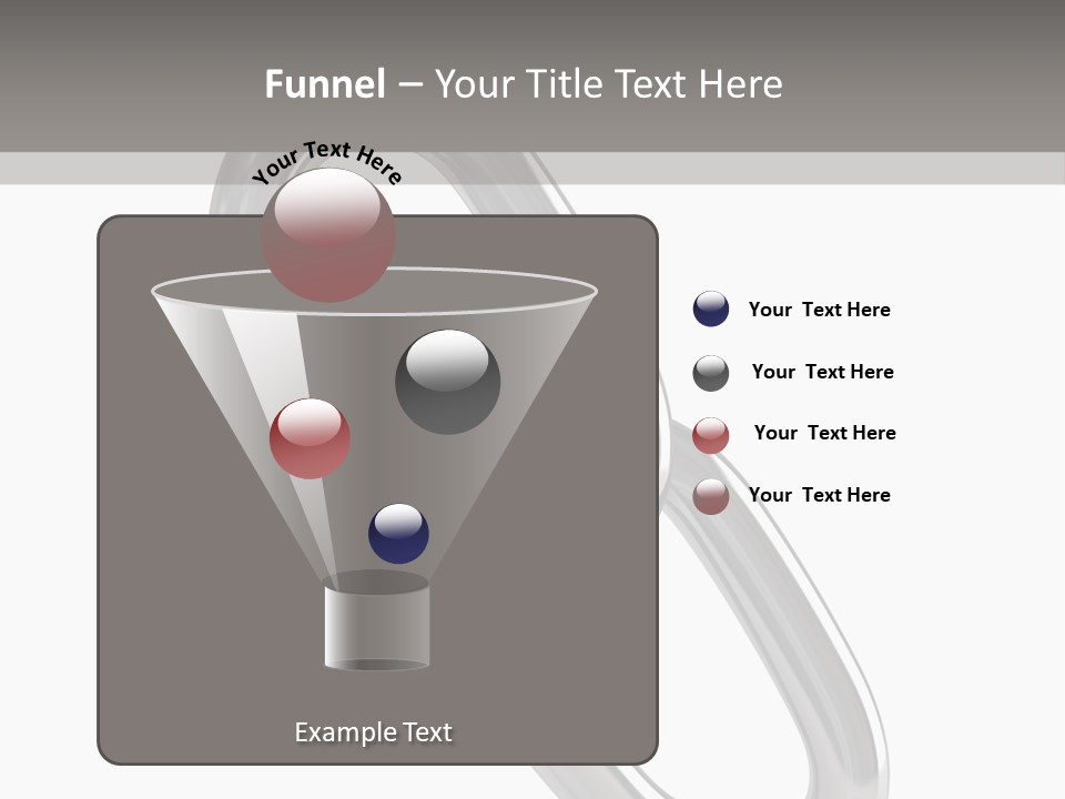 A Metal Chain On A White Background PowerPoint Template