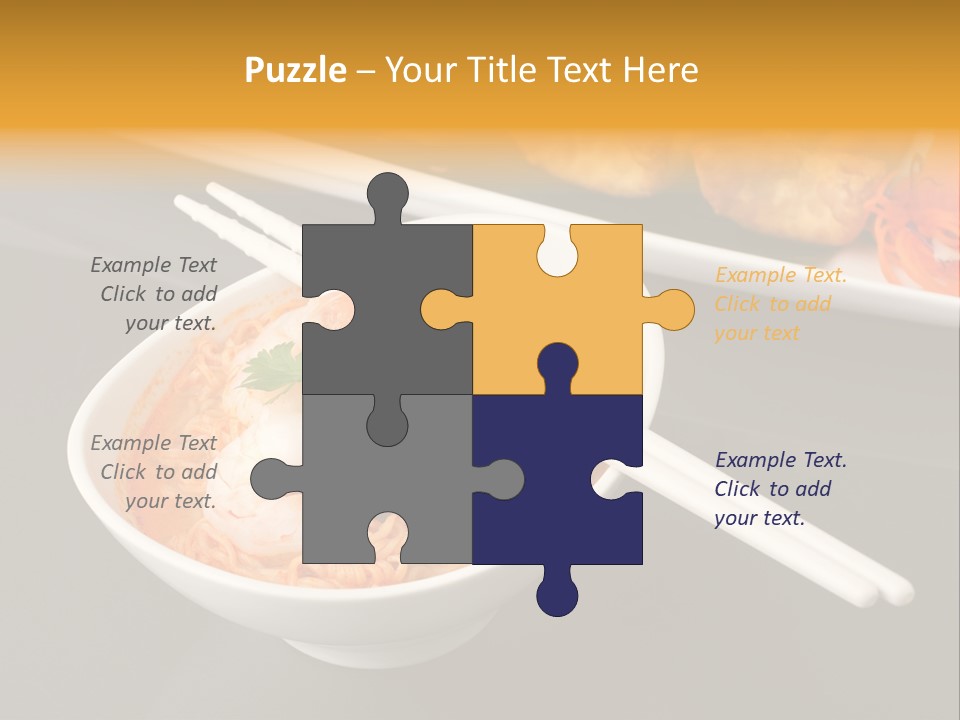 Dinner Health Meal PowerPoint Template