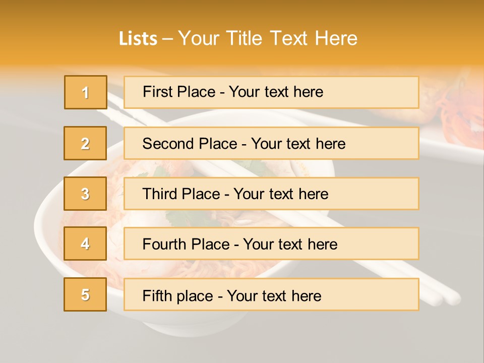 Dinner Health Meal PowerPoint Template