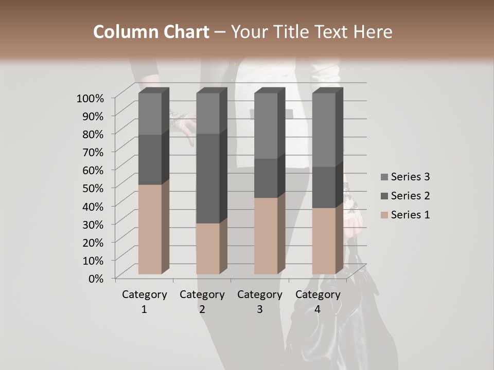 Hair Confident Woman PowerPoint Template